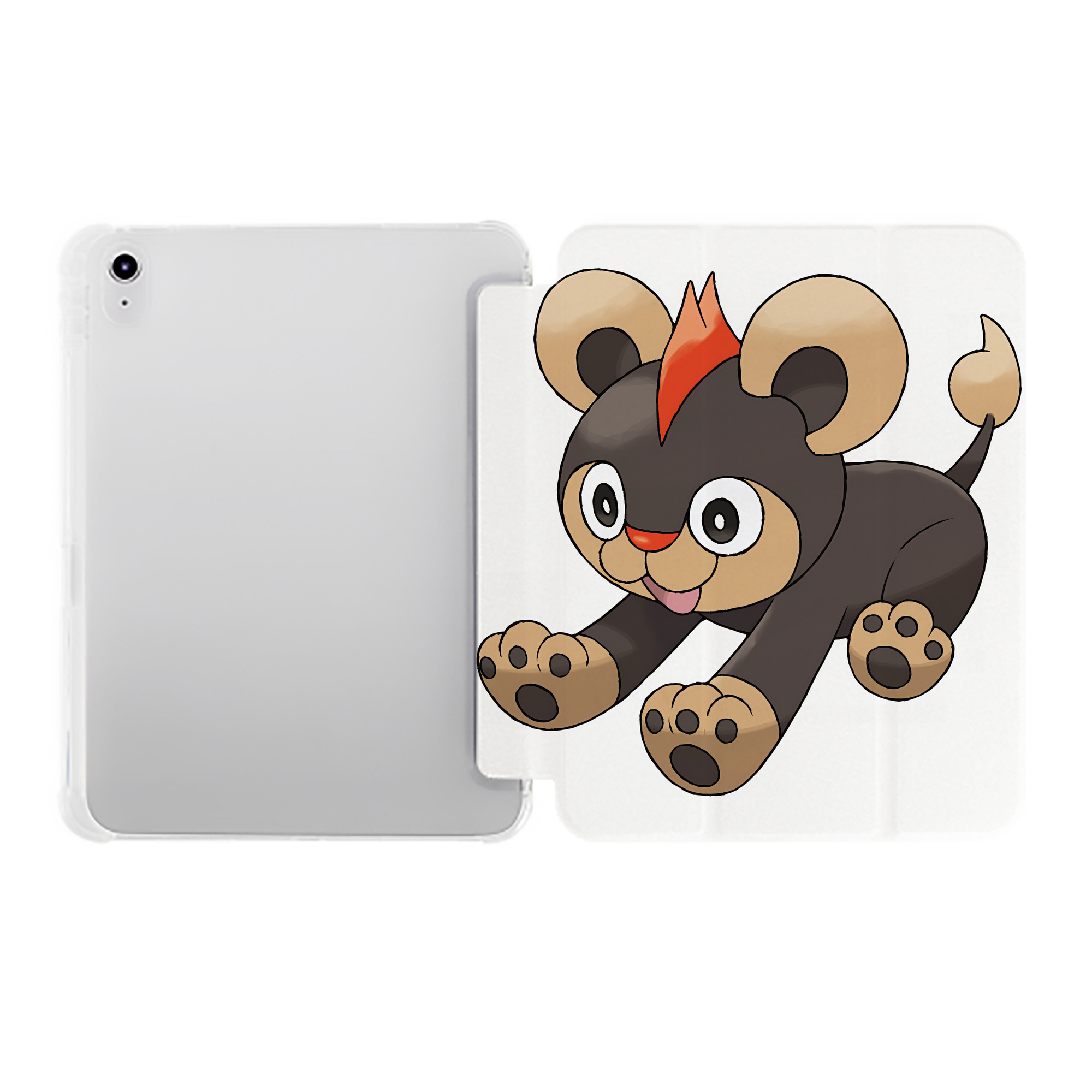 （画像用） ポケットモンスター Pokémon IPad ケース ペン収納付き 三つ折りスタンド PUレザー×シリコン 対応機種9.5/10.5/10.9インチ